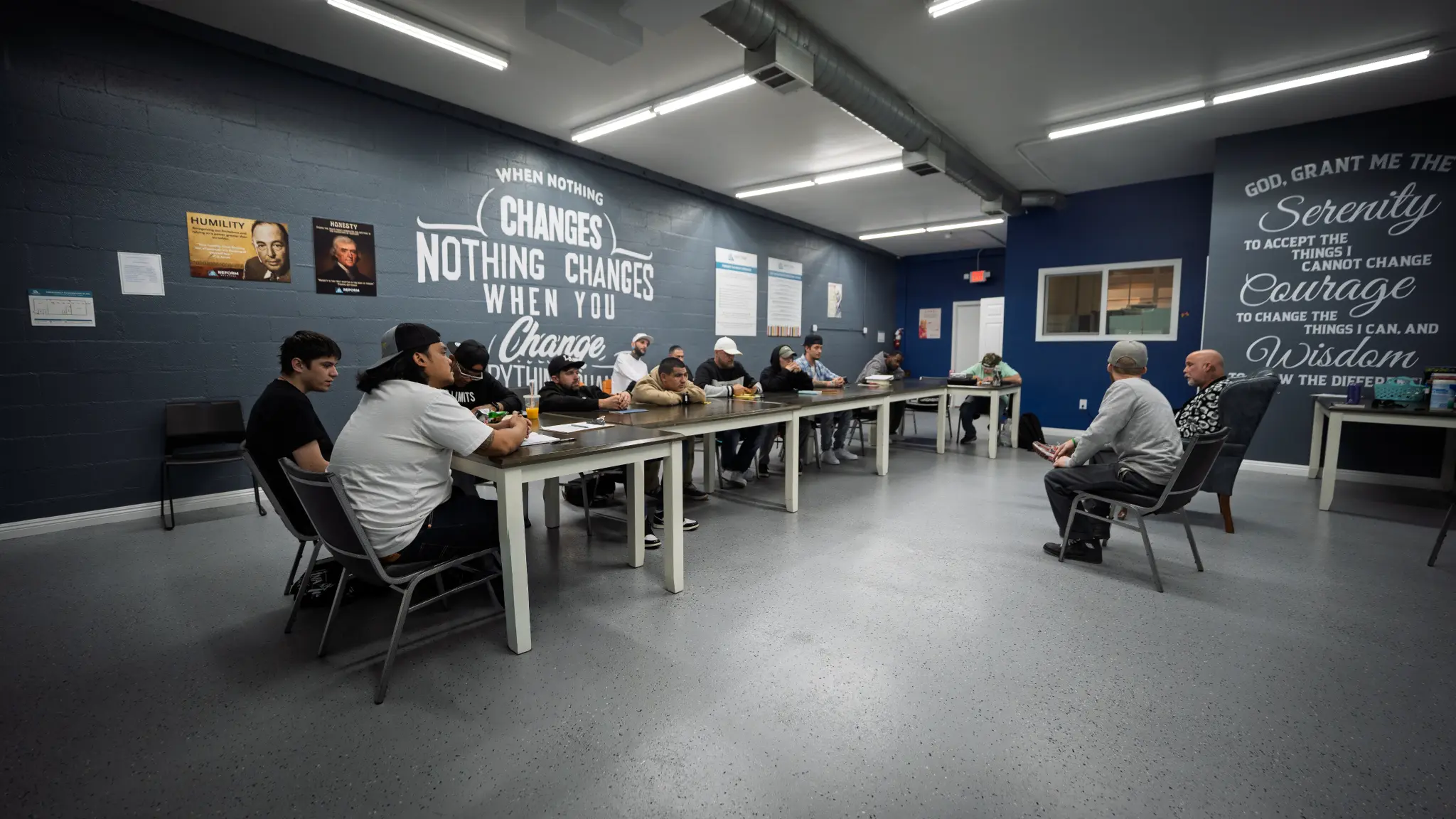 Reform Recovery Center group session
